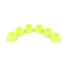Kubeczki silikonowe Unistar z podstawką 13mm Green - 100 szt - 3