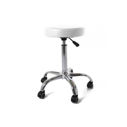 TWIST White taboret obrotowy