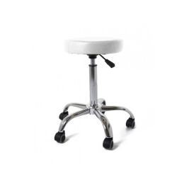 TWIST White taboret obrotowy